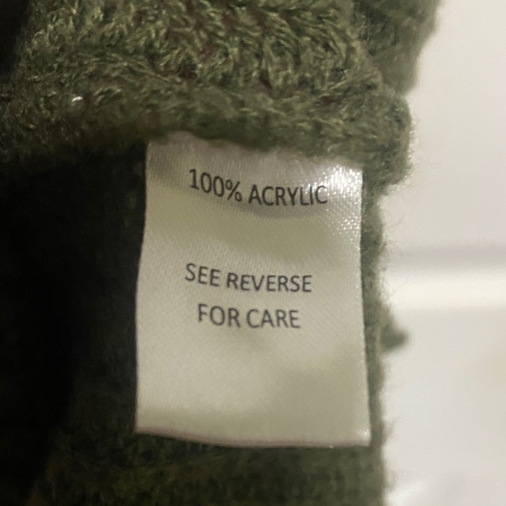 Moral Fiber Deep Green V-Neck Sweater - Picture 2 of 6